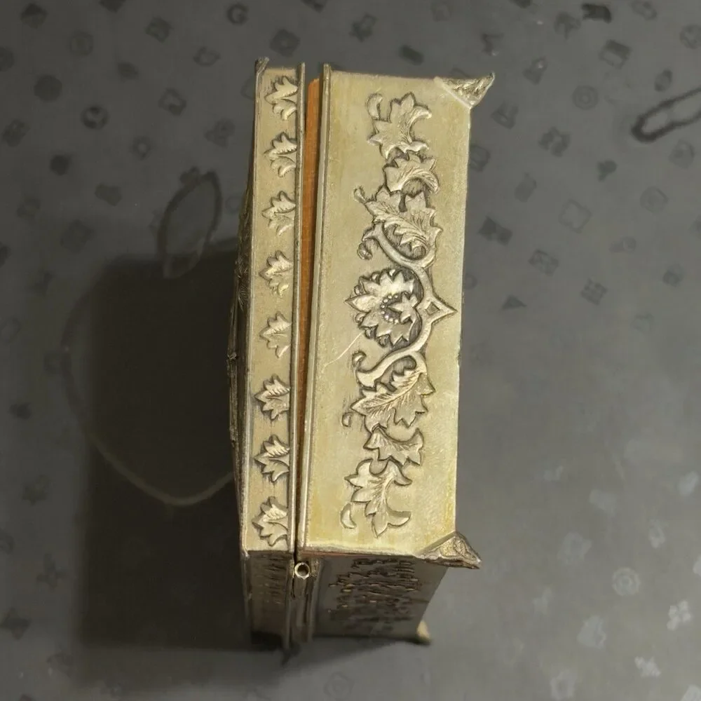 Vintage Metal Keepsake Box Souvenir Of NEW ORLEANS, LA Made In Occupied Japan
